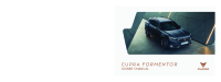 CUPRA FORMENTOR - Owners manual 2021 EN-0